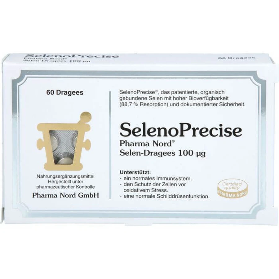SELENOPRECISE 100 µg Pharma Nord tabletki powlekane 60 szt.: ceny i cechy