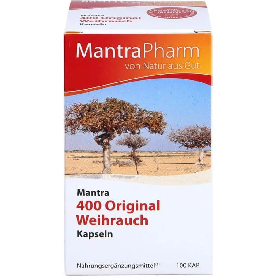 MANTRA 400 Original Weihrauch Kapseln 100 St.