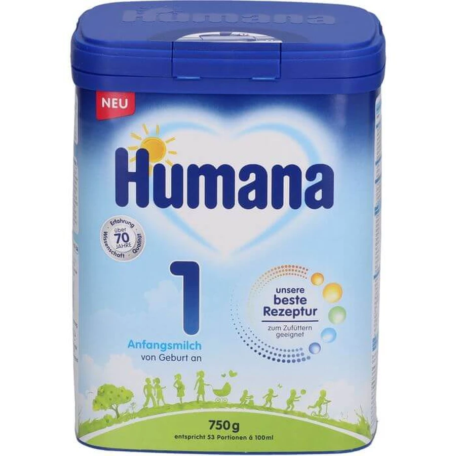 HUMANA formuła 1 5HMO proszek 750 g: ceny i cechy