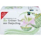 H&amp;S Bio Grüner Tee aus Darjeeling Filterbeutel 40 g