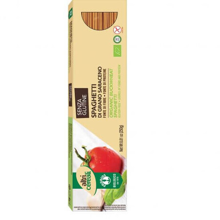 Spaghete bio din hrisca, fara gluten, 250 g, Probios