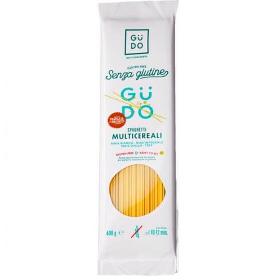 Spaghetti multicereale, fara gluten, 400g, Gudo