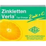ZINKLETTEN Verla Orange Lozenges 100 Capsules