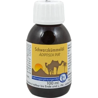 SCHWARZKÜMMELÖL ägyptisch Pur 100 ml