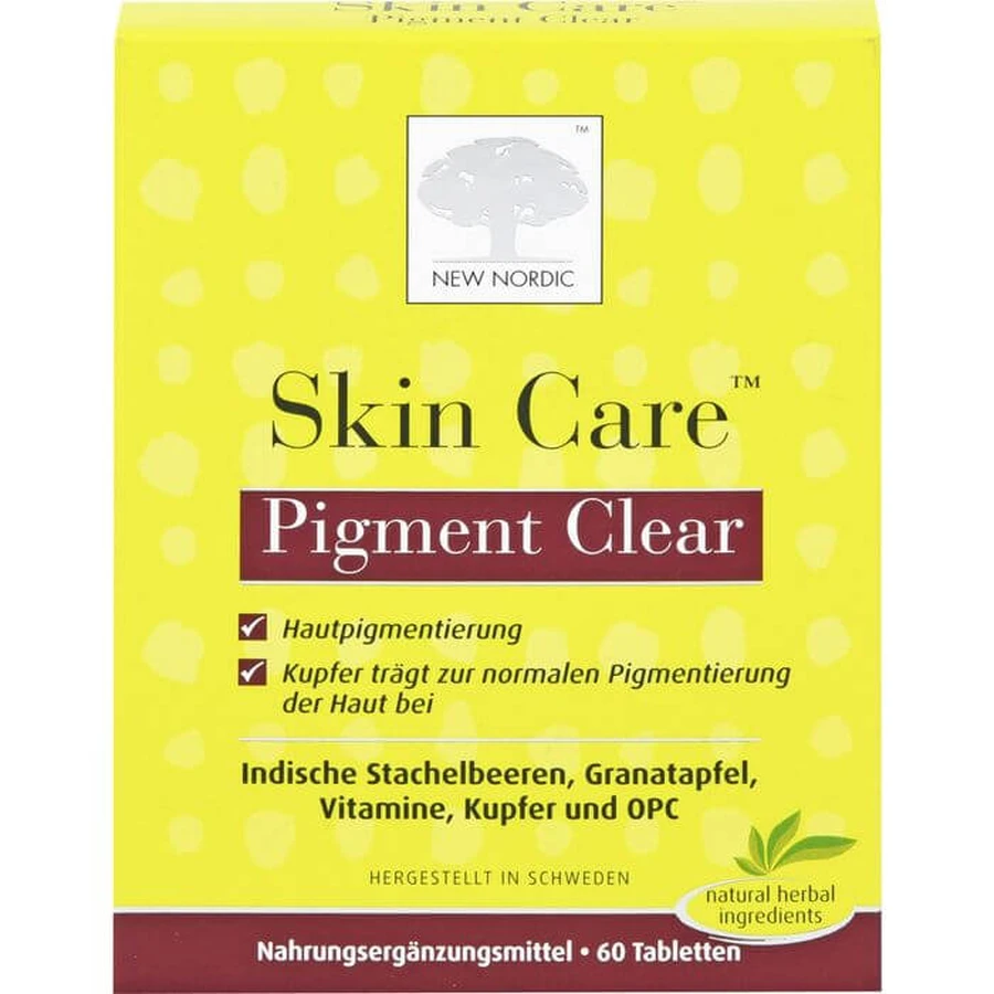 SKIN-CARE Pigment Clear Tablets 60 szt.: ceny i cechy