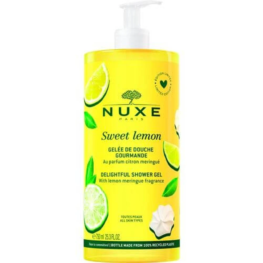 NUXE Gel de duș cu lămâie dulce 750 ml