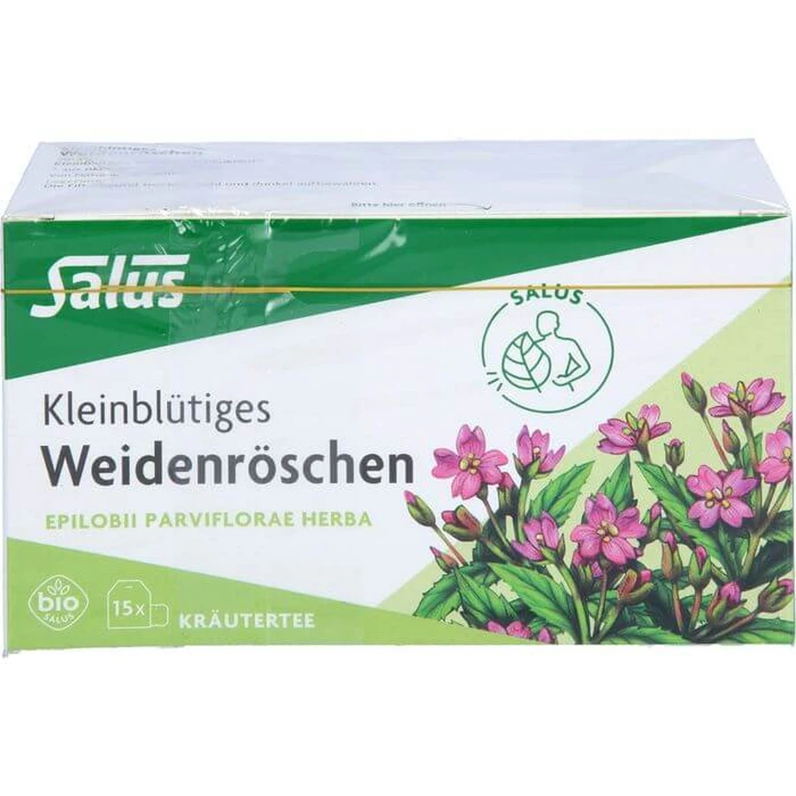 WEIDENRÖSCHEN TEE Bolsa Filtro Salus BIO 15 Cápsulas