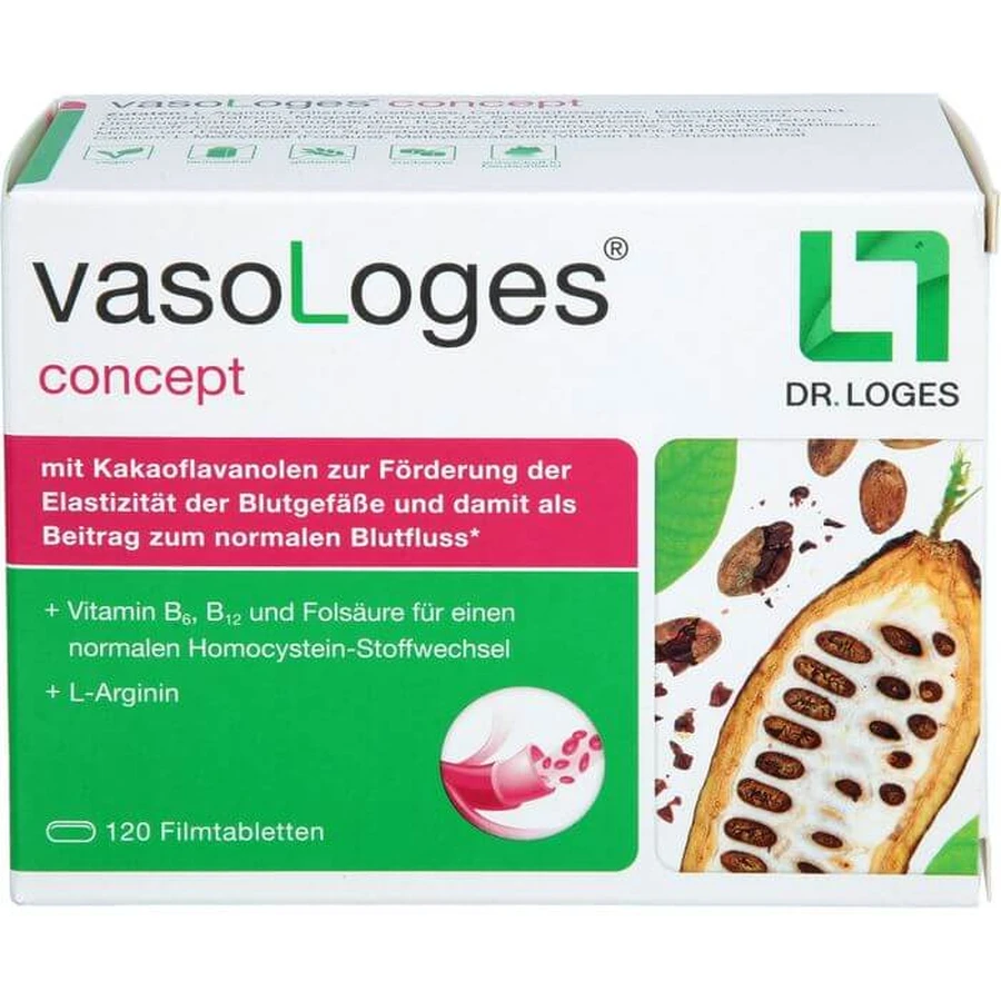 VASOLOGES concept comprimés pelliculés 120 pcs.