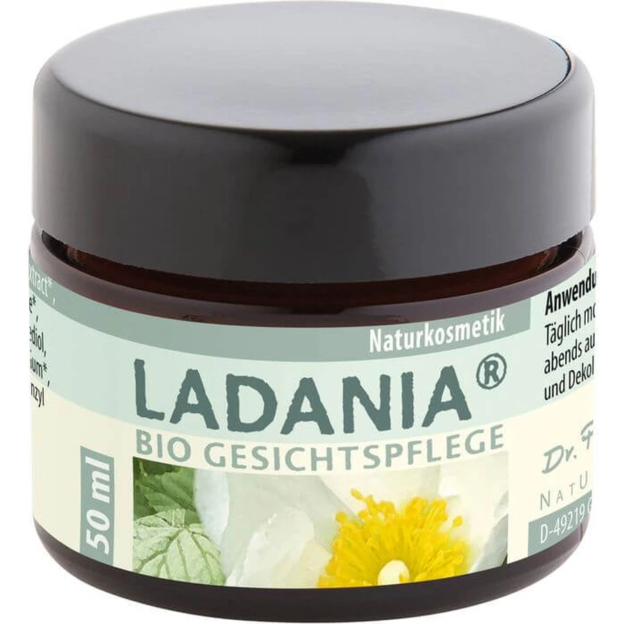 LADANIA Cremă organică de îngrijire a feței 50 ml