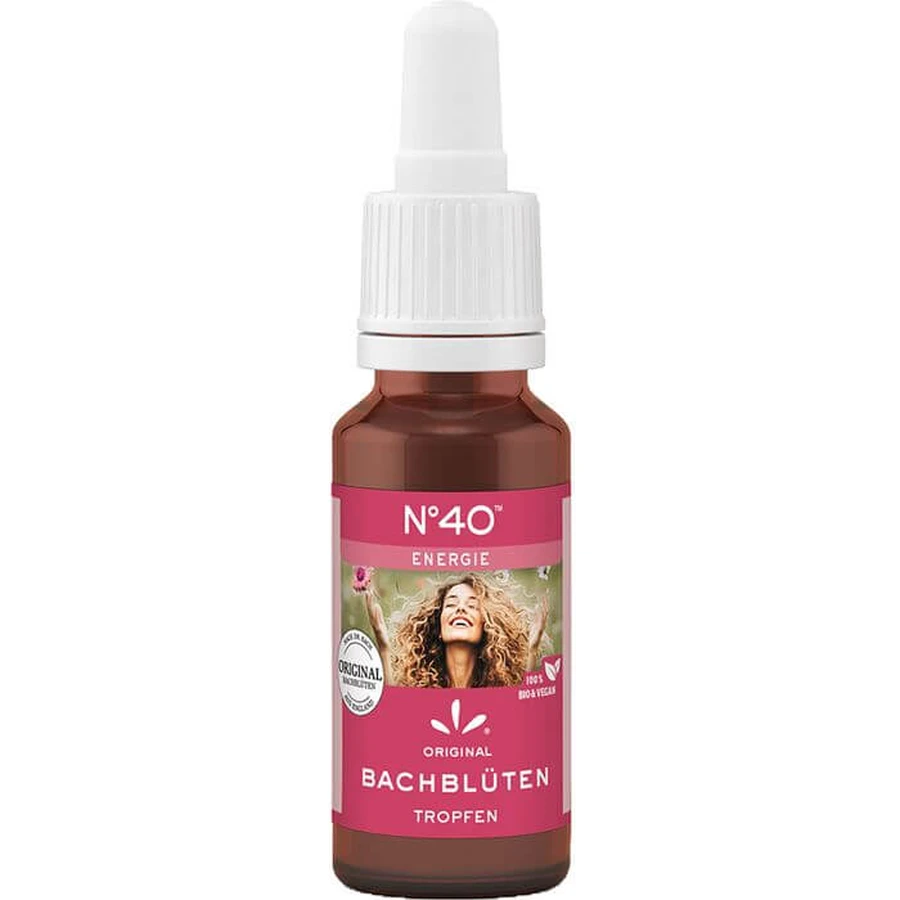 BACHBLÜTEN Nr.40 Picături energizante 20 ml