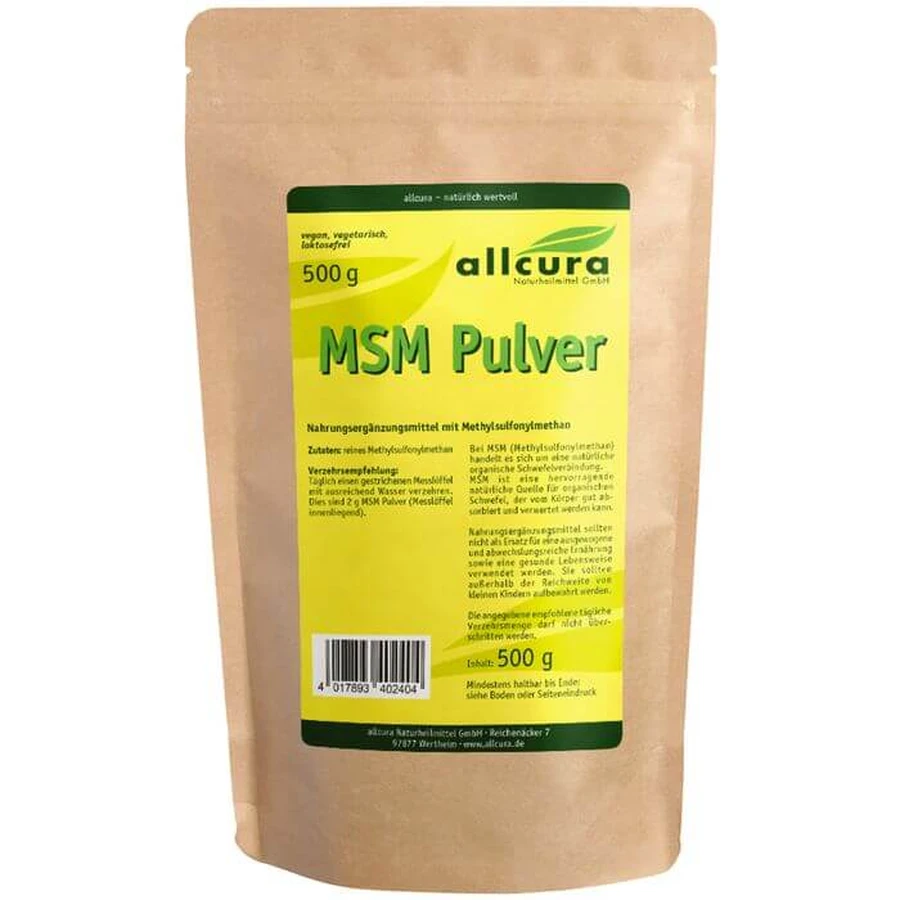 MSM PULVER Methylsulfonylmethan 500 g
