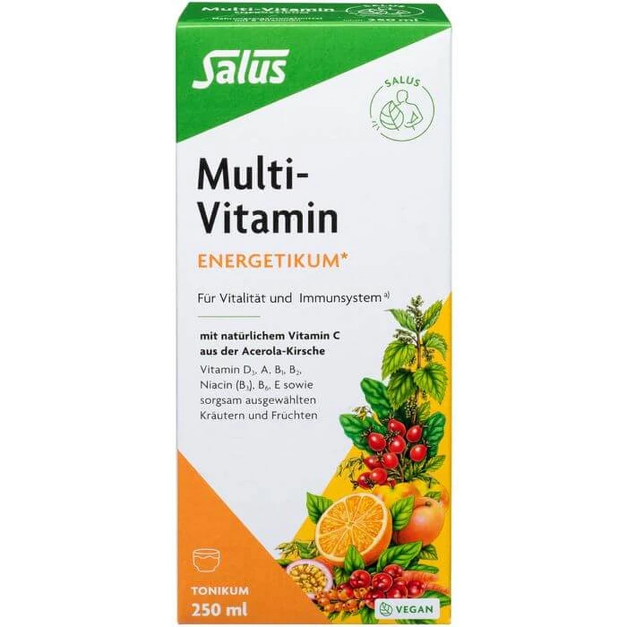 MULTI-VITAMINES ENERGÉTICOS Salus 250 ml
