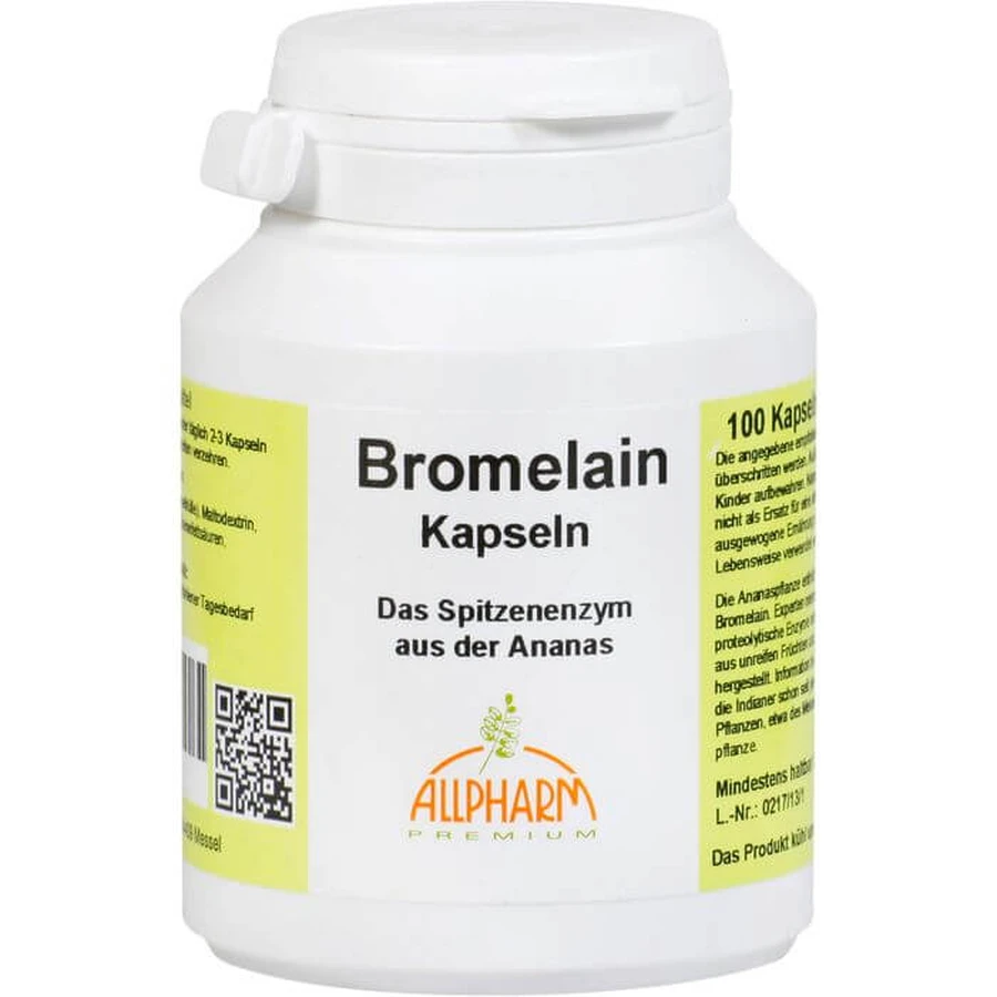BROMELAIN ENZYM Cápsulas 100 Cápsulas