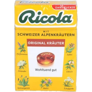RICOLA o.Z.Box dulciuri pe bază de plante 50 g