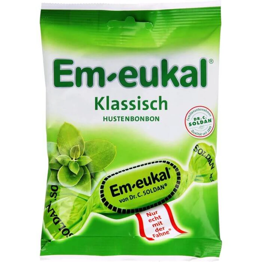 EM-EUKAL snoepjes klassiek suiker 75 g