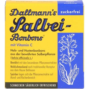 DALLMANN'S Sage candies sugar free 20 pcs.