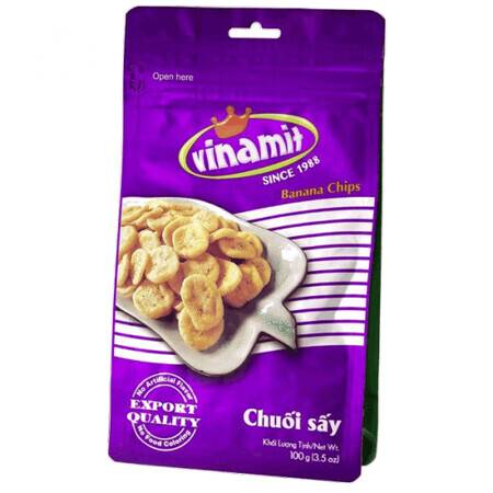 Chipsuri din banane Vinamit, 100 g, Esprit Group