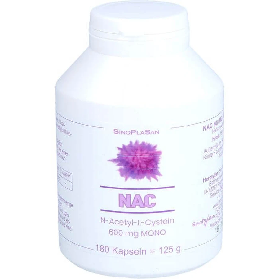 NAC 600 mg MONO Capsule 180 Capsule