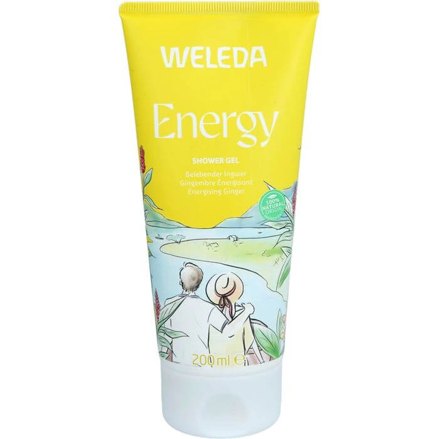 WELEDA Energie Douchegel Gember 200 ml