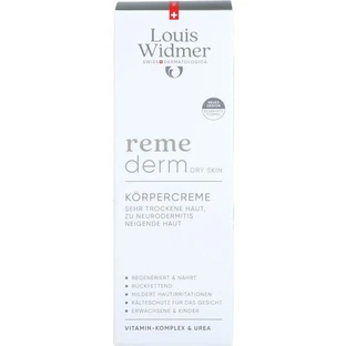 WIDMER Remederm Crème pour le corps pour peaux sèches 200 ml
