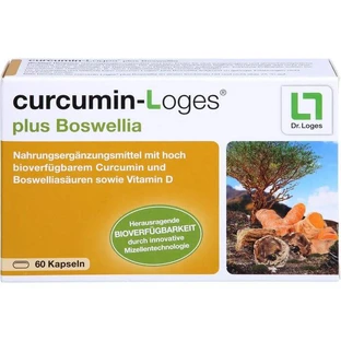 CURCUMIN-LOGES plus Boswellia Capsules 60 Capsules