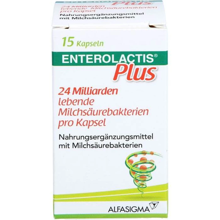 ENTEROLACTIS Plus Kapseln 15 St.