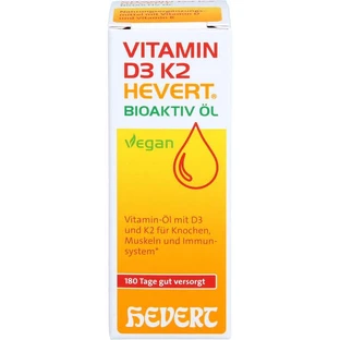 VITAMIN D3 K2 Hevert Bioaktiv Öl 20 ml