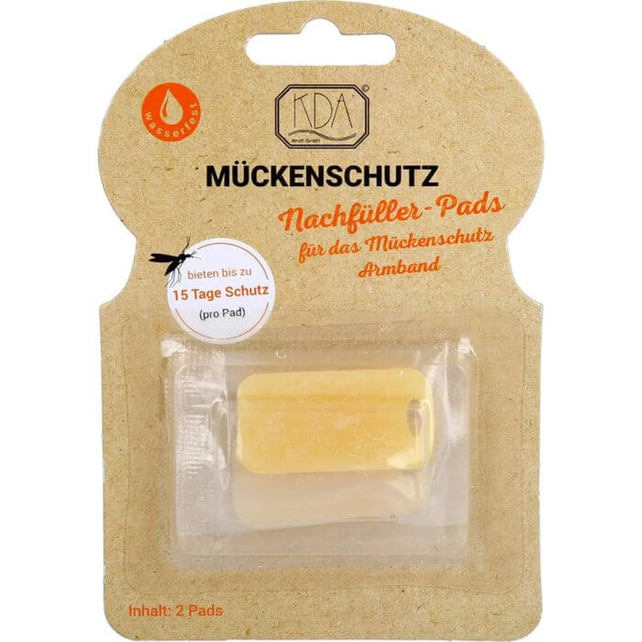 MÜCKENSCHUTZ bracelet rechargeable KDA 2 pcs.