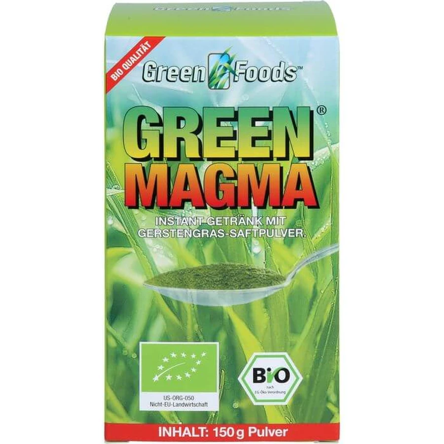 GREEN MAGMA Extracto de cebada forrajera en polvo 150 g
