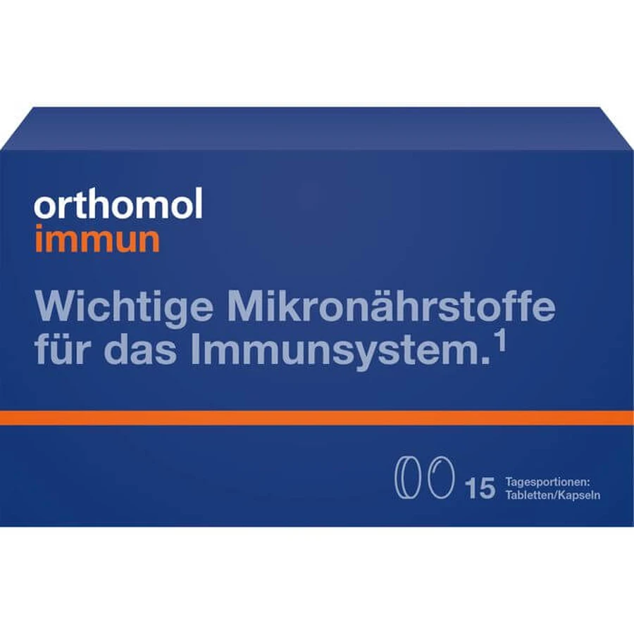 ORTHOMOL Immun 15 tablets/capsules combination pack 1 pc.