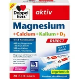 DOPPELHERZ Magneisum+Calcium+Potassium+D3 DIRECT Pel. 20 st.