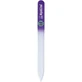 APOLINE Nail file glass 9 cm purple 1 pc.