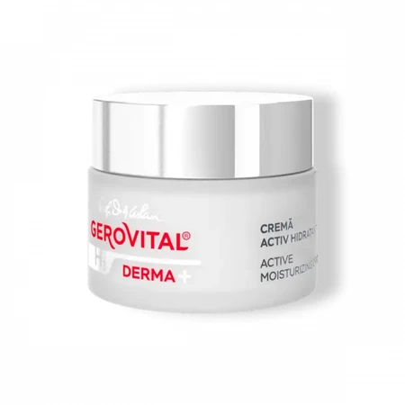 Gerovital H3 Derma+ actieve vochtinbrengende crème, 50 ml, Farmec