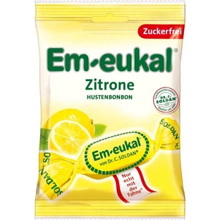 EM-EUKAL Caramelo de limón sin azúcar 75 g