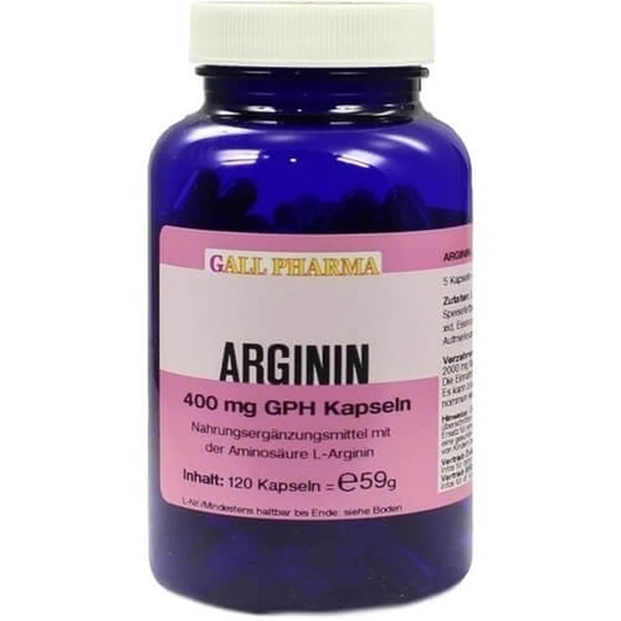ARGININ 400 mg GPH Capsules 120 Capsules