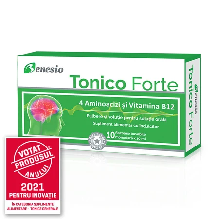 Tonico Forte, 10 vials x 10 ml, Benesio