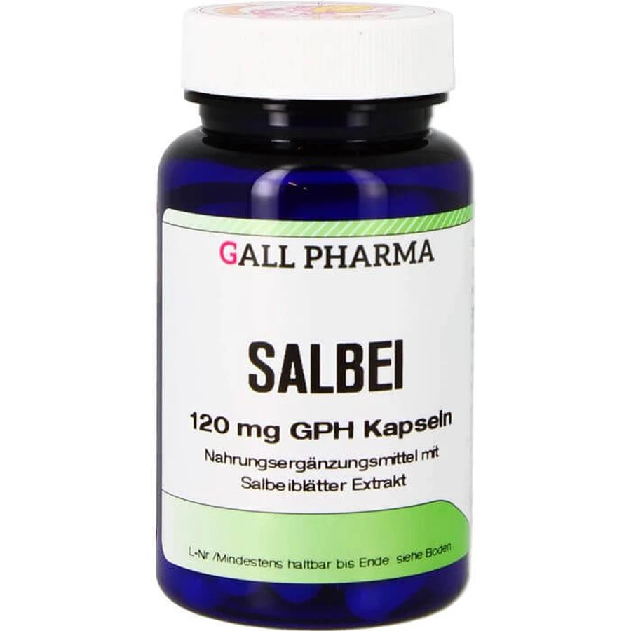 SALBEI 120 mg GPH Capsules 60 Capsules