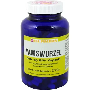 YAMSWURZEL 500 mg GPH Capsules 120 Capsules