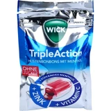 WICK TripleAction Menthol & Cassis zonder suiker Bon. 72 g