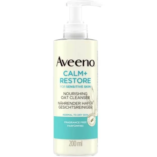 AVEENO Calm+ Restore voedende gezichtsreiniger met haver. 200 ml