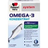DOPPELHERZ Omega-3 Concentrate system Capsules 30 Capsules