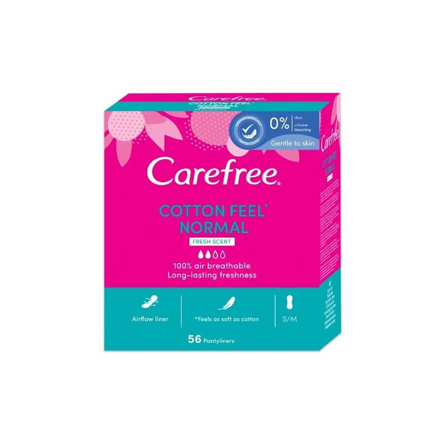 Carefree absorbante zilnice cotton fresh x 56 buc.