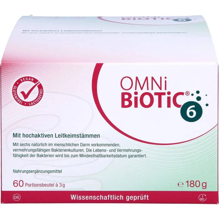 OMNI BiOTiC 6 poeder zakje 180 g