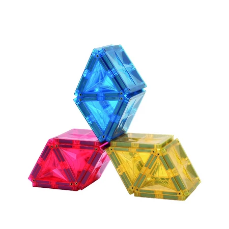 Jeu de construction magnétique Inventiv 60 pièces, Cleverclixx