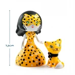 Figurita Arty Toys Princesa Felina y Cleo la gata, Djeco