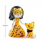 Figurita Arty Toys Princesa Felina y Cleo la gata, Djeco