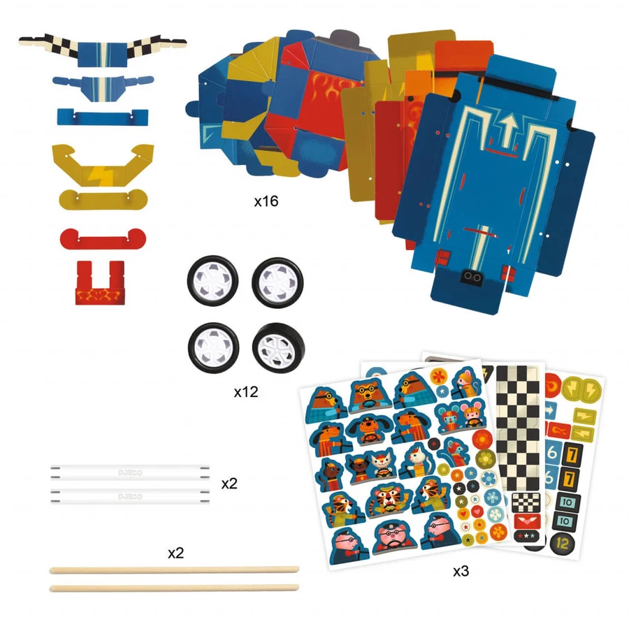 Kreativspiel DIY Grand Prix, Djeco