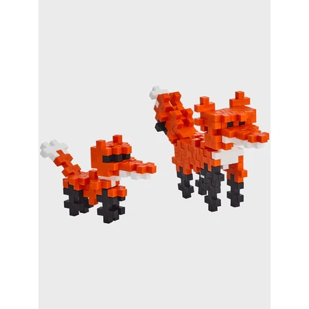 Plus-Plus construction set, 100 pieces tube, Fox