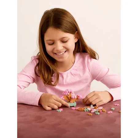 Juego de construcción Plus-Plus, PLANTAS - Bonsái rosa