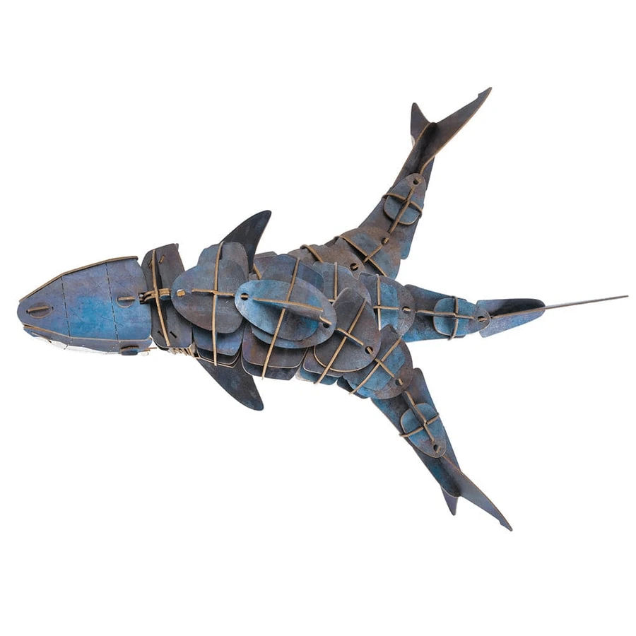 Puzzle 3D ECO - Grande squalo bianco (deluxe)